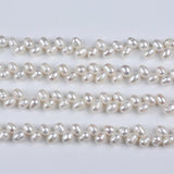 8-9mm Wheat Rice Shape Pearl Strand Top Drilled Pearl Beads