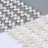 8-9mm Wheat Rice Shape Pearl Strand Top Drilled Pearl Beads