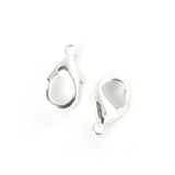 100pcs 16mm Silver Bronze Lobster Clasp DIY Jewelry Findings