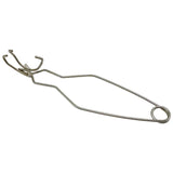 Stainless Steel Crucible Tong Clamp Pliers with Quartz Silica Melting Dish Bowl