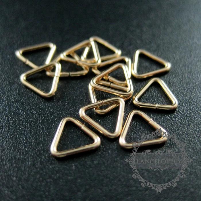 22gauge 0.64x5mm Triangle Jump Ring DIY Supplies Findings