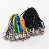 100pcs Polyester Single Ring Lanyard Christmas Bell Keychain Rope