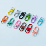 10pcs Door Shape Keychains Lobster Clasps Hooks Key Chain Rings DIY Gift
