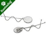 20pcs Minimalist Hair Slide with Bezel, Hair Pin, Bobby Pin