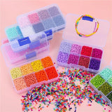 3mm Seedbeads Glass Beads Mix for Jewelry Making DIY Materials