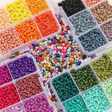 3mm Seedbeads Glass Beads Mix for Jewelry Making DIY Materials