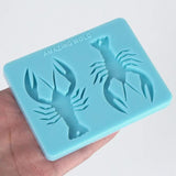 Lobster Silicone Earring Mold - Resin Mold - Epoxy Mold - Silicone Mold