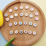 DIY Alloy Jewelry Accessories Bracelet Necklace Letter Pendant A-Z