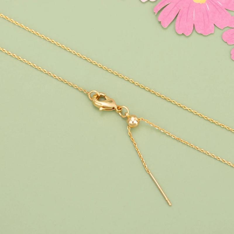 MB25 Thin Necklace 18K Plated Mash Up Long Chain DIY 6pcs