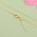 MB25 Thin Necklace 18K Plated Mash Up Long Chain DIY 6pcs
