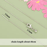 MB25 Thin Necklace 18K Plated Mash Up Long Chain DIY 6pcs