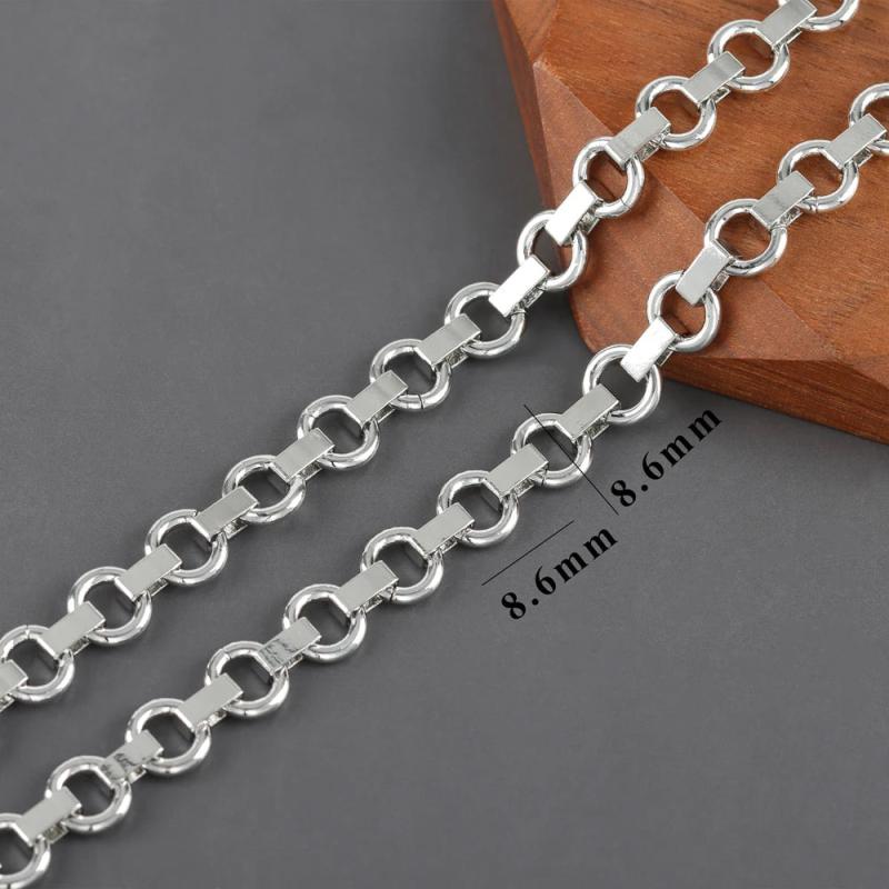 DIY Chain Charms 18K Plated Copper Metal 1m/lot