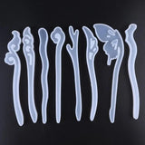 Epoxy Resin Mold Set for Women's Hair accessories