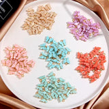 10Pcs Butterfly Charms Resin Alloy DIY Earrings Making