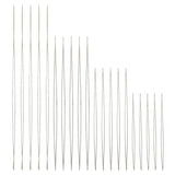 8pcs Stainless Steel Big Eye Beading Needles Jewelry Tool