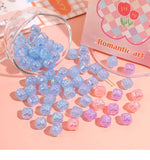 Persimmon Resin Beads DIY Jewelry Set