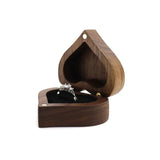 Ring Box Wedding Engagement Organizer Storage Carrying Jewelry Case