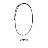 100 Pcs Wax Cord Necklace Thread Rope Jewelry Making