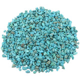 460g Howlite Turquoise Stone Chips Beads Tumbled Crushed Pieces