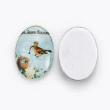 50pcs Mixed Pattern Glass Cabochons for DIY Jewelry Making