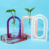 DIY Crystal Silicone Mold Flower Arrangement Vase Pot Decoration