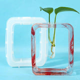 DIY Crystal Silicone Mold Flower Arrangement Vase Pot Decoration