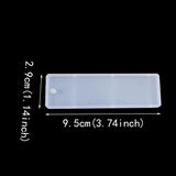 Rectangle Bookmark Silicone Molds DIY Epoxy Resin Crafts