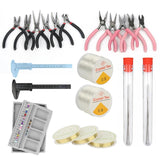 Jewelry Tools Round Nose Cutter Insulated Clamping Tip Pliers for DIY