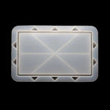 Rectangular Shaker Clutch Bag Silicone Mold for Resin Casting