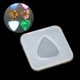 Geometric Triangle Plectrum Silicone Mold for Jewelry Pendant Resin Casting