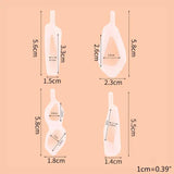 4Pcs Silicone Epoxy Mold Pendant Casting Mould DIY Crafts Jewelry Making