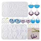 Resin Silicone Mold for Earring Pendant Jewelry