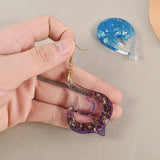 Resin Silicone Mold for Earring Pendant Jewelry