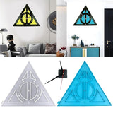 Triangle Shape Clock Resin Mold for DIY Crafts M21 23
