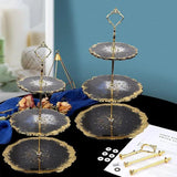 3-Tier Resin Tray Molding Kit for DIY Coasters and Cake Stands