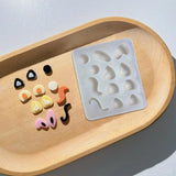 Silicone Quicksand Keychain Mold DIY Pendant Crafting Molds