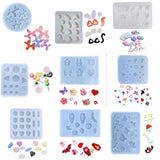 Silicone Quicksand Keychain Mold DIY Pendant Crafting Molds
