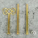 3PCS Coaster Molds Set with Cake Holder for Resin Tray, Jewelry Decoration
