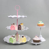 3PCS Coaster Molds Set with Cake Holder for Resin Tray, Jewelry Decoration