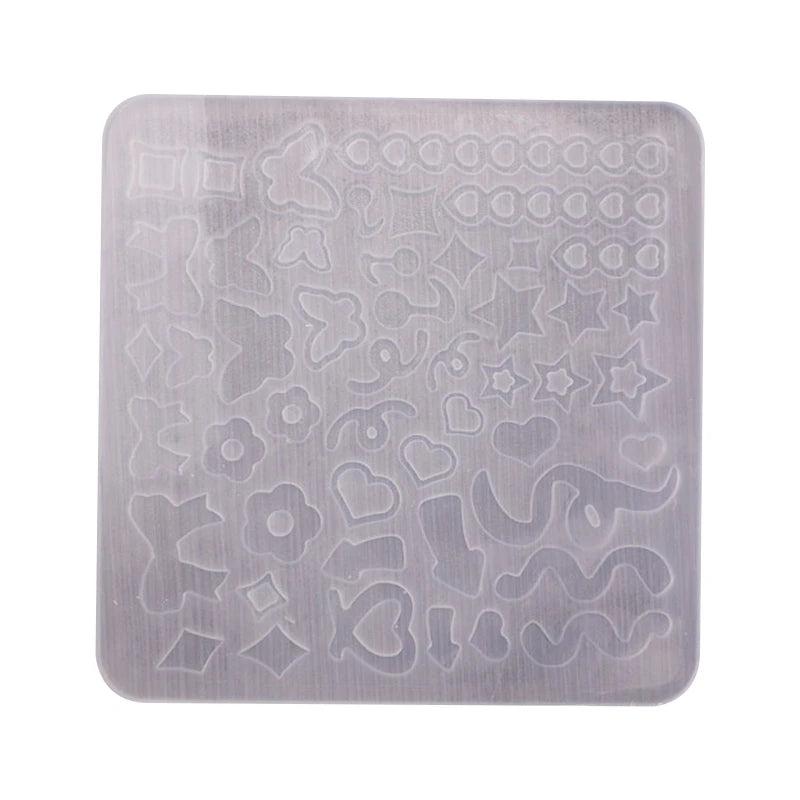 Quicksand Silicone Mold for Resin Jewelry Keychain