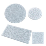 Sea Wave Crystal Silicone Mold for Epoxy Resin Coaster Making