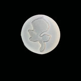 Rose Flower Shaker Silicone Mold DIY Resin Heart Star Charms Pendant Molds
