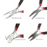 JHNBY Mini Jewelry Pliers Tools Kit