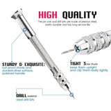 Hand Resin Drill Pin Vise Set - Epoxy Resin Jewelry Making DIY