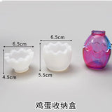 Crystal Drop Glue Candy Cans Silicone Mold - Yurts Shaped Resin Mold