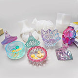 Crystal Drop Glue Candy Cans Silicone Mold - Yurts Shaped Resin Mold