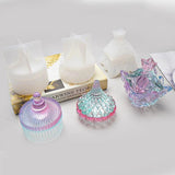 Crystal Drop Glue Candy Cans Silicone Mold - Yurts Shaped Resin Mold
