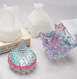 Crystal Drop Glue Candy Cans Silicone Mold - Yurts Shaped Resin Mold