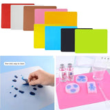 High Silicone Pad Clear Mat Resin Pad Craft Tool High Temperature Resistance