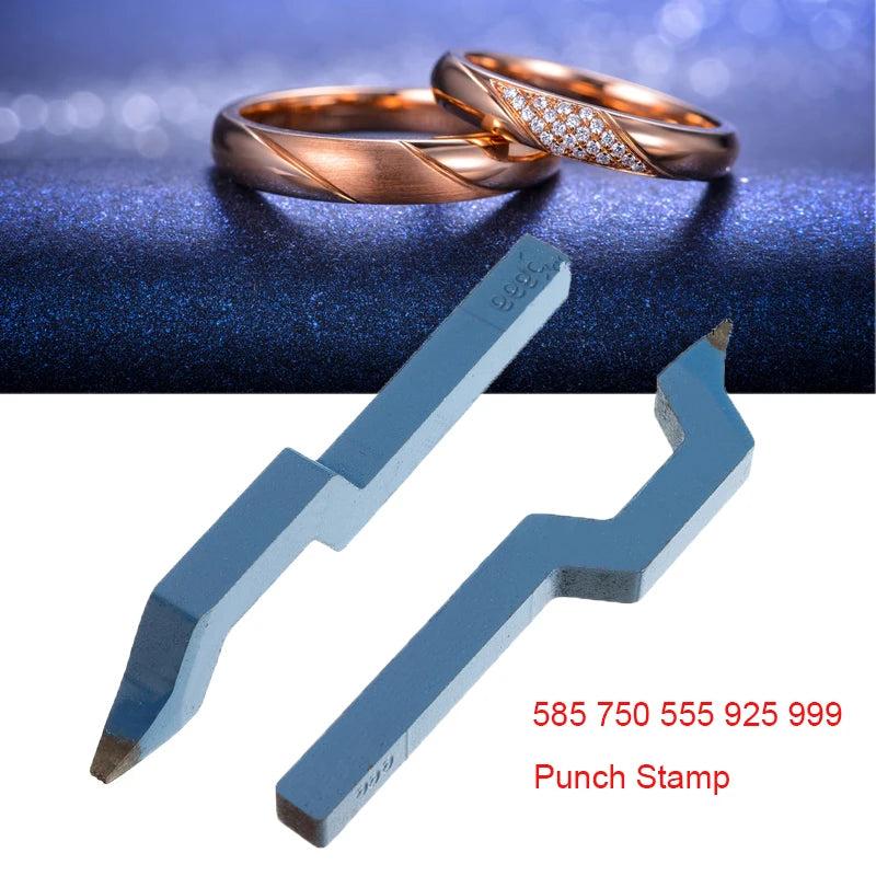 Metal Steel Punch Mold Mark Stamp Tool for Jewelry Making